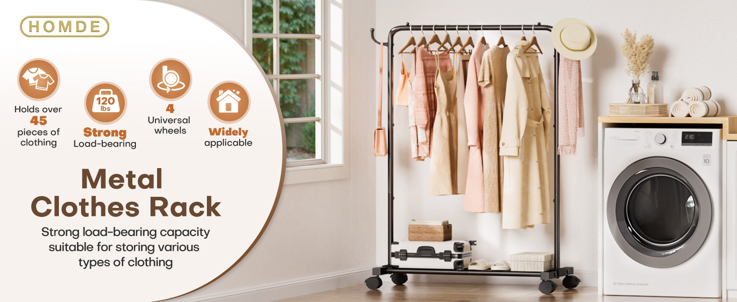 Metal Clothes Rack