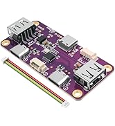 RPi0 USB HUB Expansion Board with 1.25mm 4Pin Cable 4 Ports Compatible with USB 2.0 Drive-Free, P...
