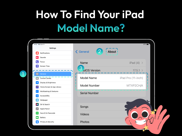 How To Find Your iPad Model Name