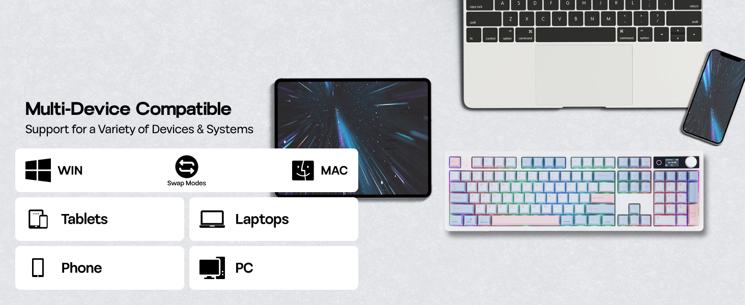 TH108 V2 PRO Wireless Gaming Keyboard