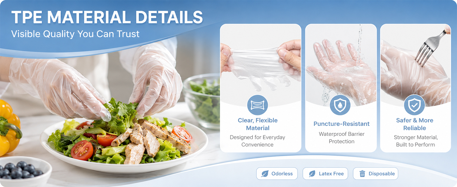 Disposable TPE Gloves