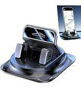 wipcowi Car Dashboard Phone Holder, 360 Degrees Rotation Cell Phone Mount, Non-Slip Anti-Shake On...