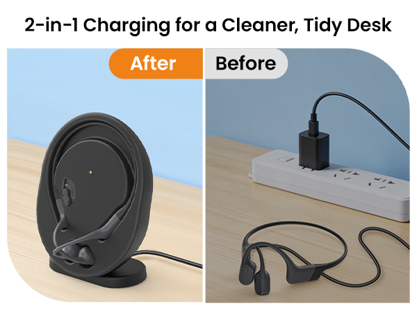 shokz headphones charger