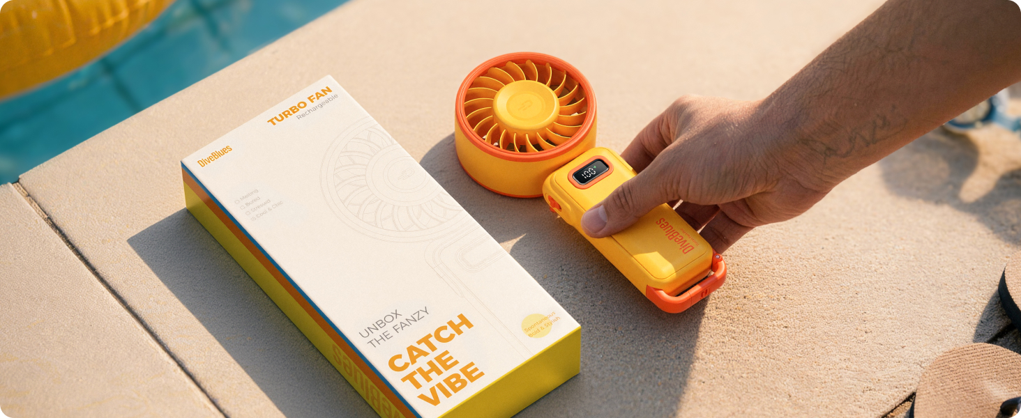 yellow fan