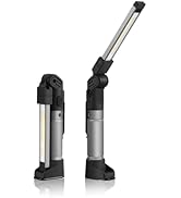 HOTLIGH Magnetic Work Light - 2200 mAh Rechargeable Work Light with Multifunctional Foldable Desi...
