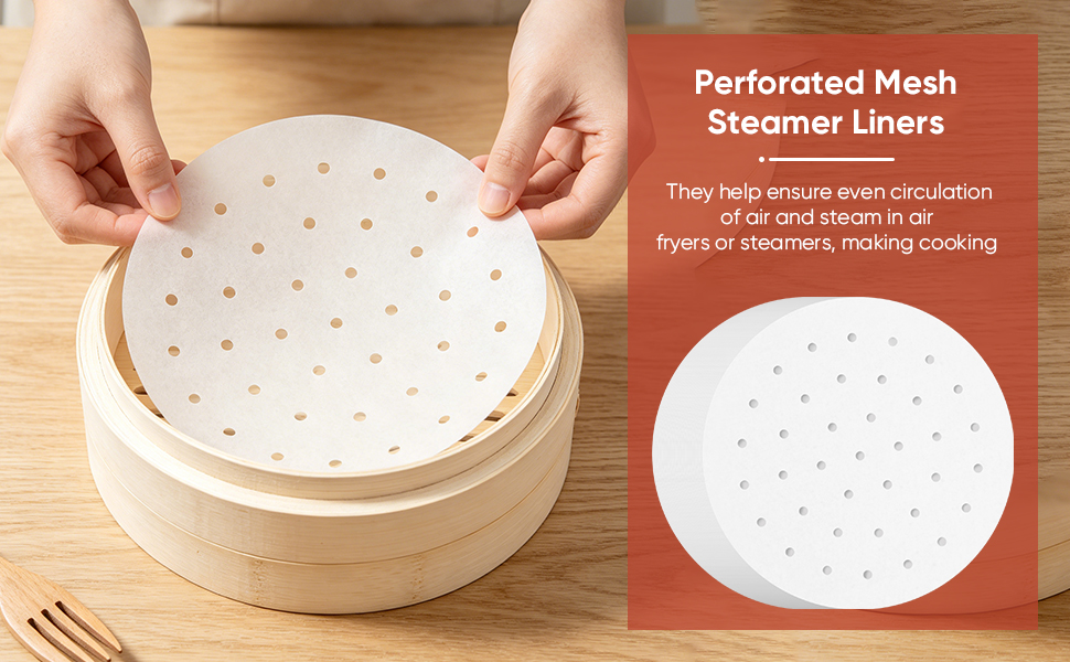 Bamboo steamer liner