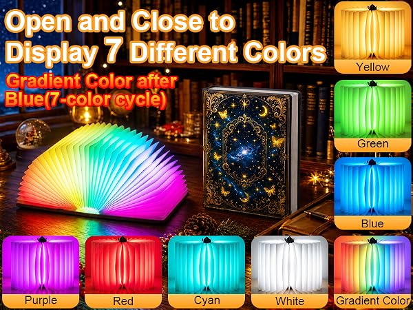 book lamp light