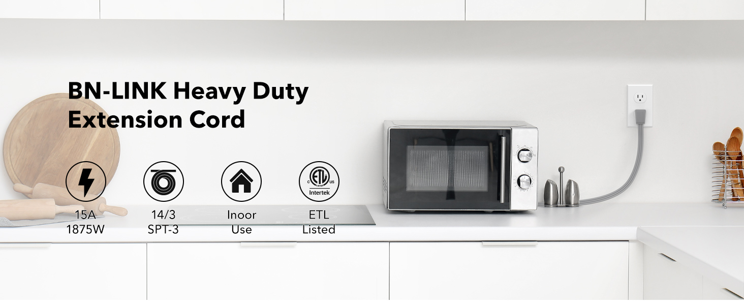 BN-LINK appliance extension cord