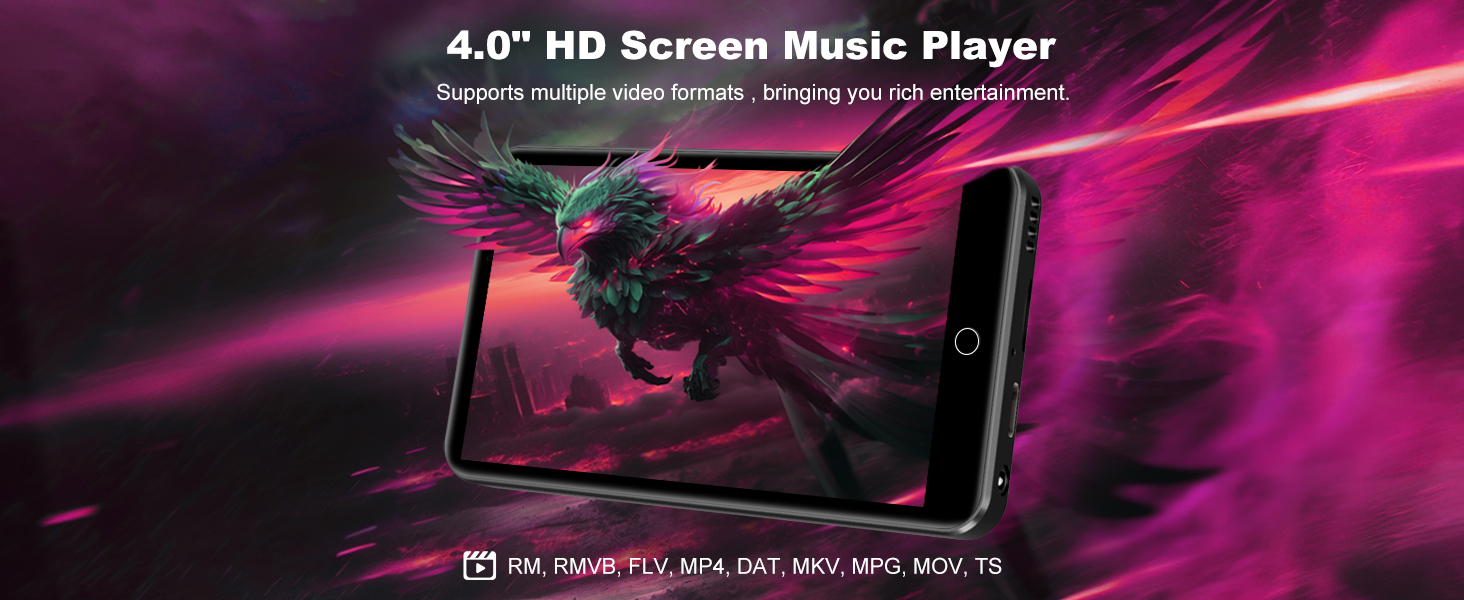 80GB MP3 Player with Bluetooth and WiFi