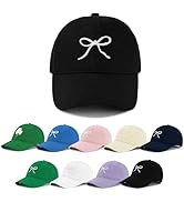 Zando Bow Baseball Cap for Women Men Girls Dad Trendy Adjustable Trucker Hat Cute Y2k Travel Golf...