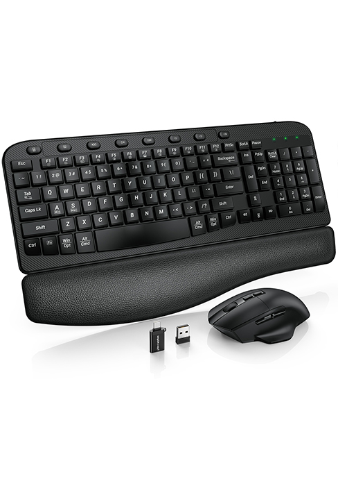 wireless keyboard and mouse ergo