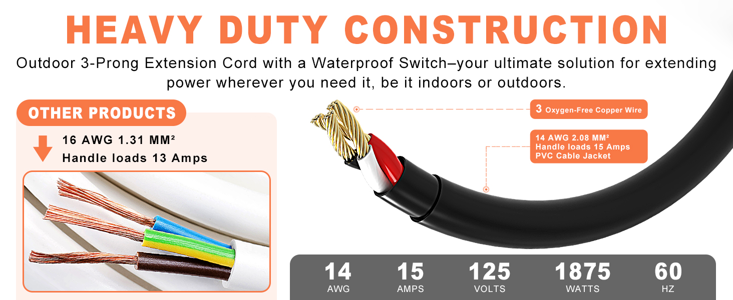 2ft with Inline Switch