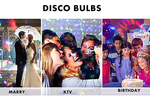 disco light bulb