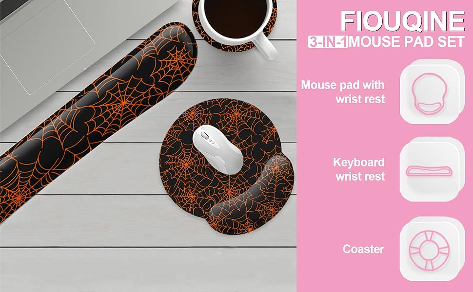 mouse pad with wrist rest