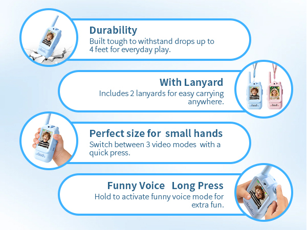 video walkie talkies