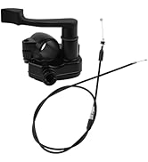 CXCCOI 7/8 Inch 22mm Mini Bike Throttle,Aluminum Thumb Throttle Compatible with 50 to 250CC ATV,U...