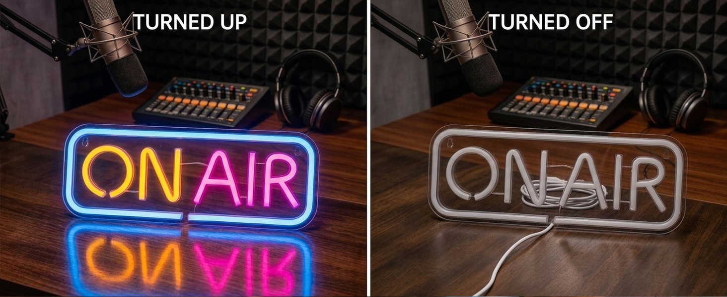 on the air light up sign