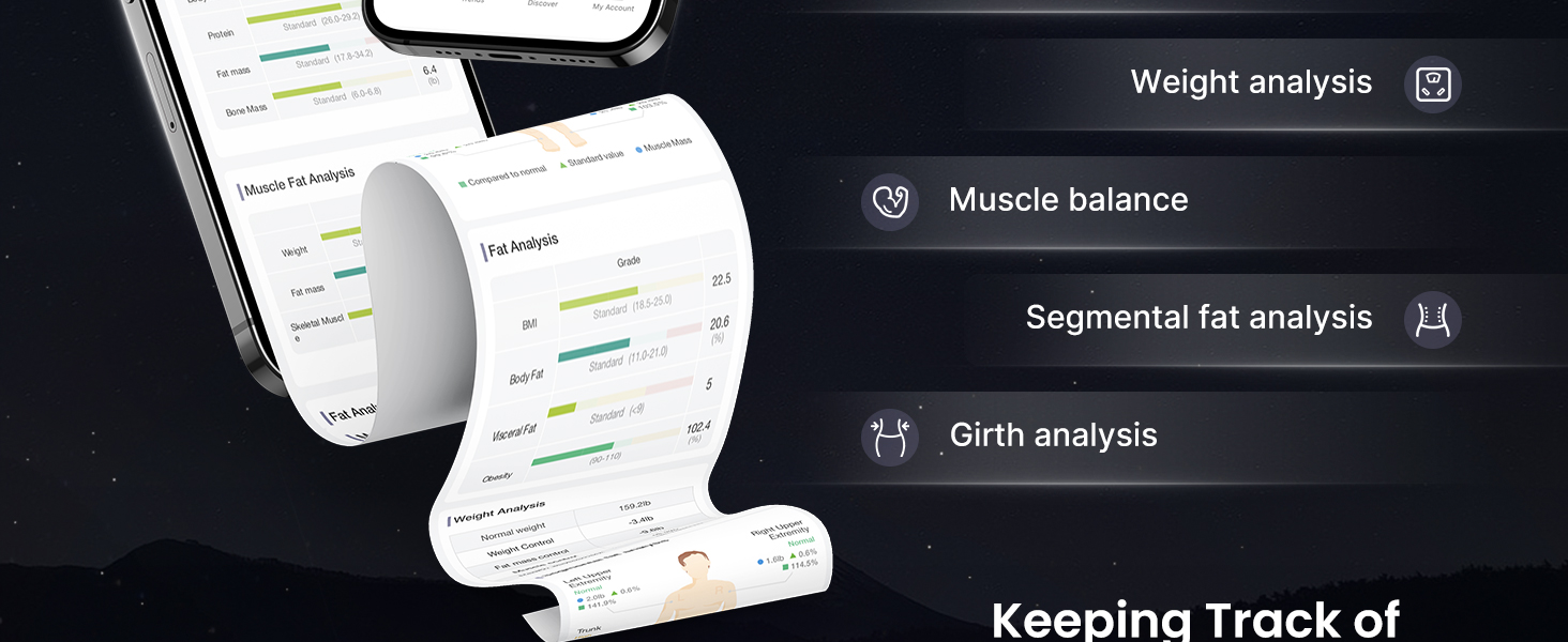 smart scales digital weight and body fat