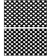 MOXRUQ 2 PCS Heart Shaped Car Taillight Cover Sticker, 18.9