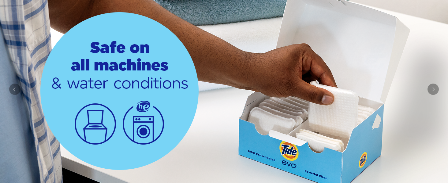Safe on all machines and water conditions