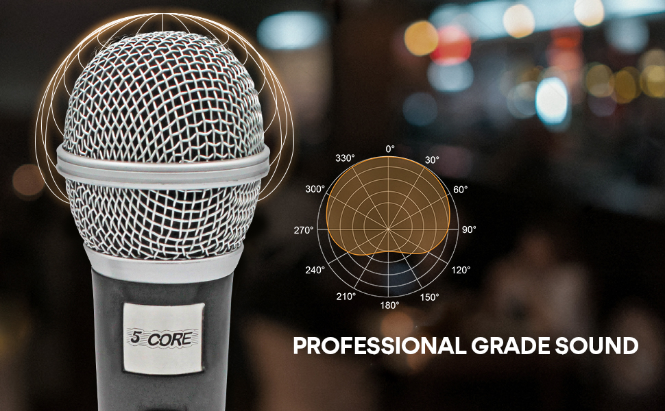 microphone for singing, wired microphone, dynamic microphone, mic, singing microphone