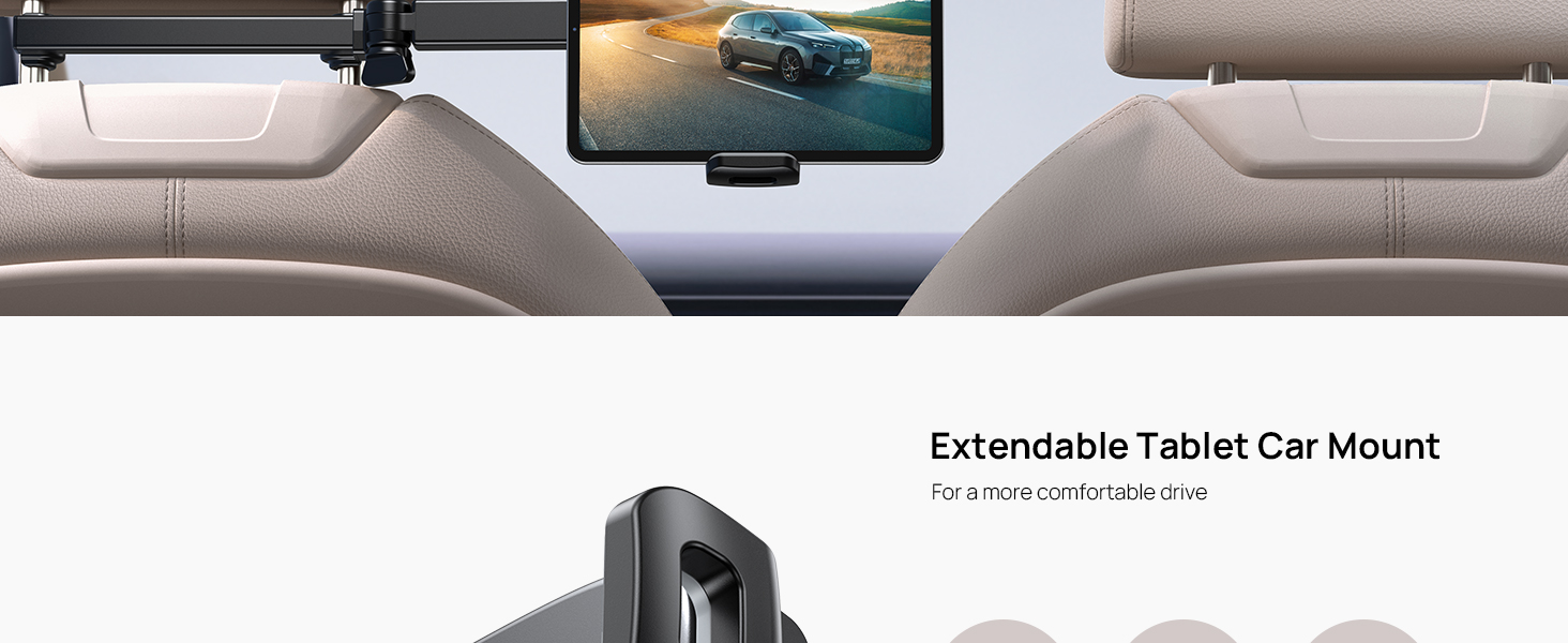 Car tablet holder