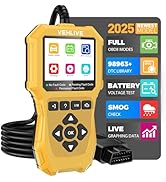 Motorcycle Scanner, Motorcycle Fault Code Reader with Voltage Test, Motorcycle OBD2 Scanner with ...
