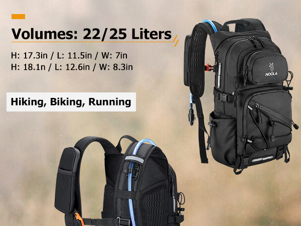 22L 25L Hiking Backpack for Women Men