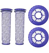 Replacement Filters for Dyson DC65 DC66 DC41 UP13 UP20 Animal, Multi Floor and Ball Vacuums, Comp...