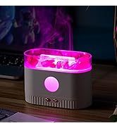 YALEDI Aromatherapy Essential Oil Diffuser, 3-in-1 Himalayan Salt Lamp Diffuser with 7 Color Ligh...
