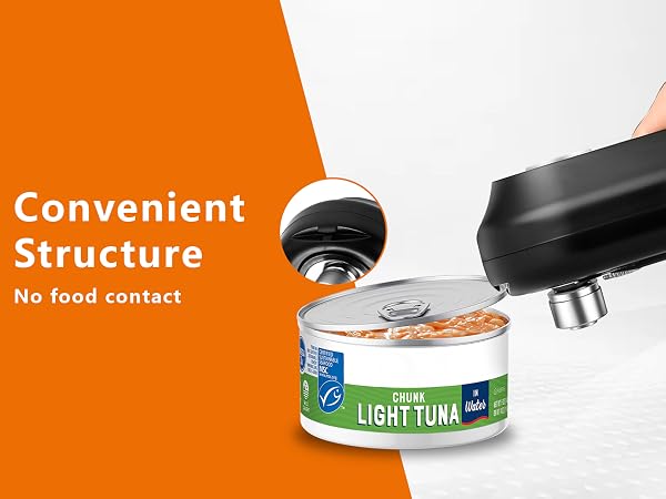 The convenient design removed lids without touching the food, ensuring greater safety and hygiene.