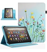 Pudazvi Universal 7 inch 8 inch Tablet Case,360 Degree Rotatable Kickstand Multiple Viewing Stand...