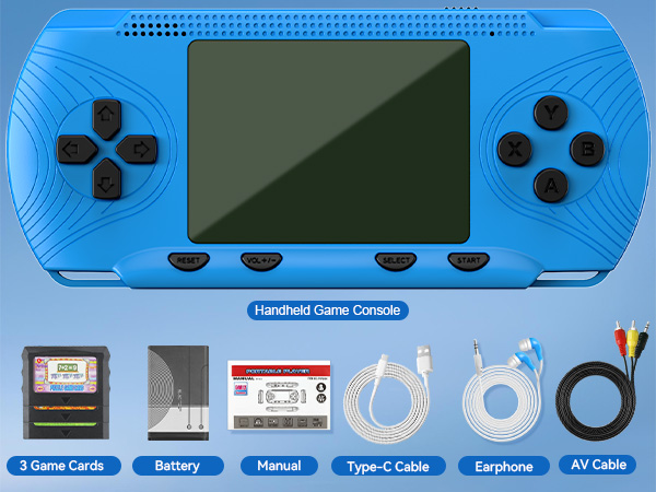 handheld games for kids 8-12 portable video game console