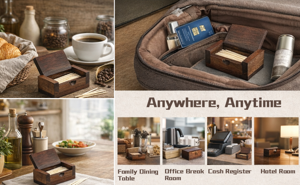 Portable Toothpick Dispenser