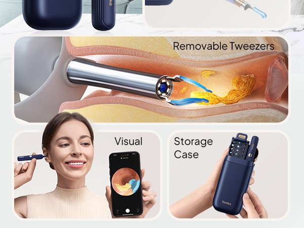 ear wax removal tool camera ear cleaner cleaning earwax remover kit