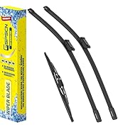 GSPSCN 3 Wipers For Chevrolet Tahoe Suburban 2023-2021 /Cadillac Escalade 2024-2021 /GMC Yukon XL...