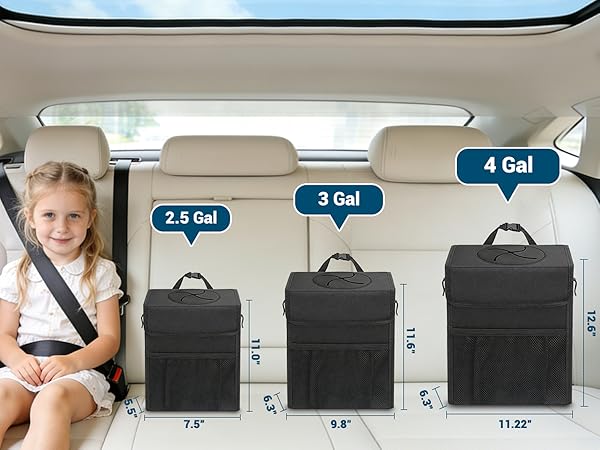 Car Trash Can
