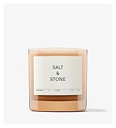 Salt &amp;amp; Stone Candle with a clean, calming scent.