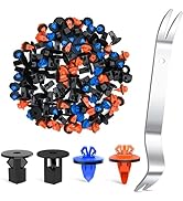 GOOACC 120PCS Car Bumper Retainer Clips Bumper Fender Liner Kit for Lexus Toyota 4Runner Tacoma R...