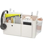 Edudif Bedside Caddy Bedside Organizer with Fixed Straps &amp; Water Bottle Holder, Bunk Bed Caddy id...