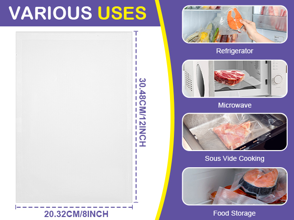 Food Vacuum Sealer Bags