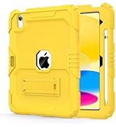 OKP Case for iPad 11 inch (A16) 2025/ iPad 10th Generation 10.9'' 2022, Heavy Duty Shockproof Rug...