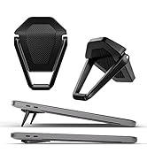 ZELMINE Laptop Stand for Desk, Portable Anti-Slip Keyboard Riser, Zinc Alloy Keyboard Stand, Comp...