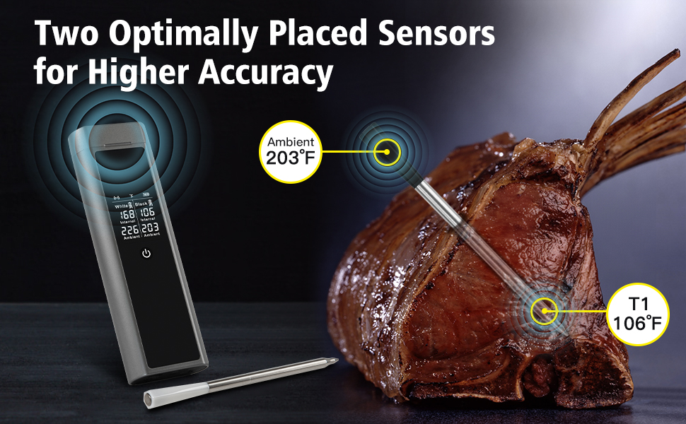 Two Optimally Placed Sensors for Higher Accuracy