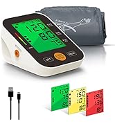 Panacare Blood Pressure Monitor, BP Cuff Kit, Upper Arm Blood Pressure Machine for Home Use Large...