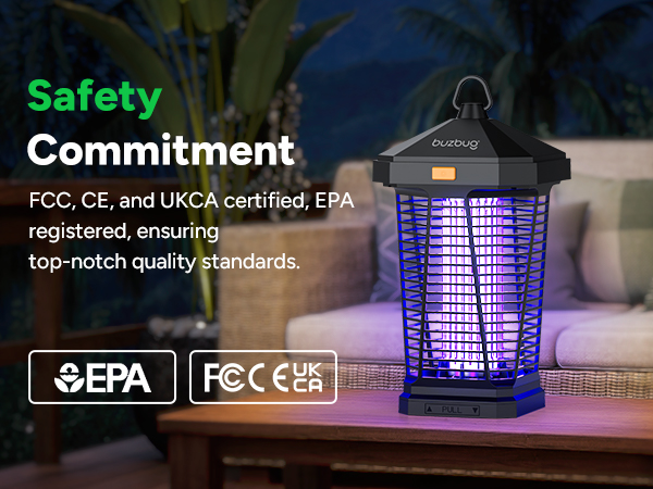 Buzbug fly zapper