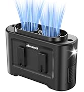 14500mAh Portable Waist Fan, Strong Wind Power for Full Body Cooling Shirt Fan, 5 Speed Wearable ...