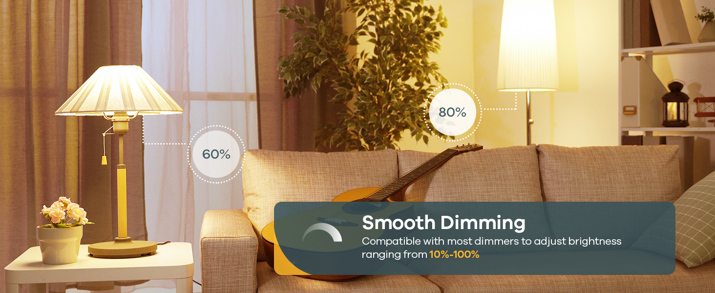 dimmable a19 light bulbs