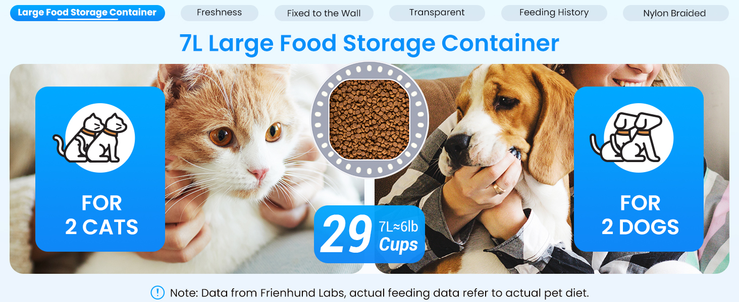 automatic feeder cat dry food