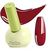 MelodySusie Sweet-Scented Plant-Based Gel Nail Polish, Unique 16.5ml Tilt-and-Stand Bottle for Ea...